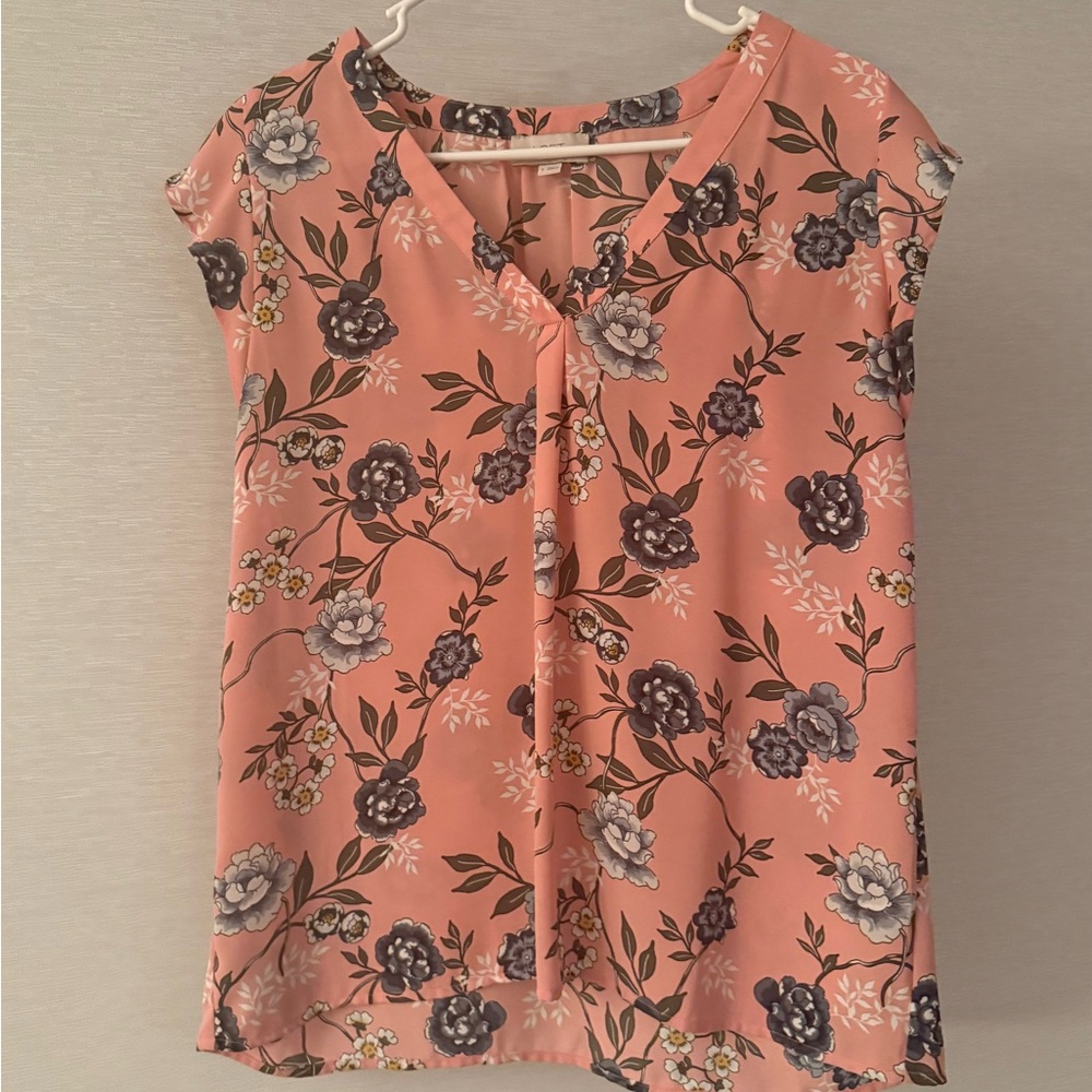 LOFT Floral Pink Women's Top